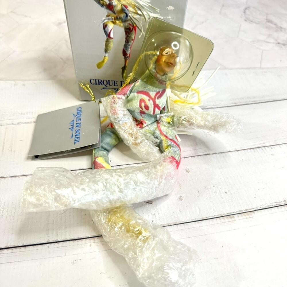 Cirque du Soleil Kate Church Folk Art Figure Doll Dancer Mixed Media 9” NIB Rare